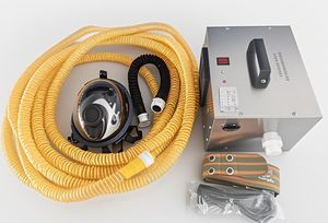 डबल उपयोग वायु आपूर्ति वाल्व पोर्टेबल इलेक्ट्रिक लंबी ट्यूब श्वसन तंत्र - Product Image 3