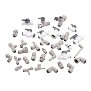 1/4 "3/4" 3/8 "Water Ro Purifier Systeem Plastic Quick Connector Pijp Montage Slang Connector