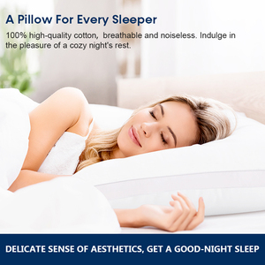 <span class=keywords><strong>Almohada</strong></span> de <span class=keywords><strong>Aloe</strong></span> Vera súper suave de alta calidad Yatone para dormir en la espalda para soporte del cuello - Product Image 6