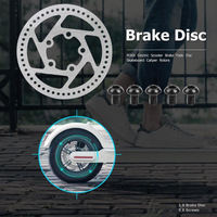 Accesorios de reparación de 110 Mm y 120mm, disco de freno para piezas de patinete eléctrico M365 Pro/Pro2, freno de disco