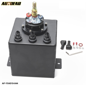 Tanque de compensación de combustible de aluminio de <span class=keywords><strong>palanquilla</strong></span> negra 2L + 1 bomba de combustible externa 044 EP-YX4519-044 - Product Image 1