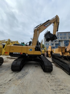 Excavadora SANY SY215C de bajo precio para sitios de construcción comercial, de alta calidad, en oferta. - Product Image 4