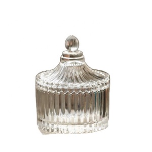 Pots de bougie en yourte mongols faits à la main, parfum de cire de soja, <span class=keywords><strong>bouteille</strong></span> en verre, porte-bougie DIY - Product Image 3