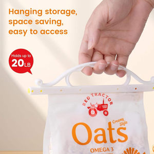 Pince d'étanchéité réutilisable écologique en plastique PP pour aliments, ensemble de bâtons, couleurs assorties, étanche à l'air pour la maison et le supermarché - Product Image 3