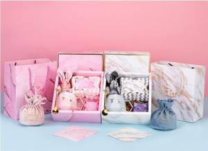 Juego de Regalo de Alta Calidad con Taza de Cerámica, Cuchara, Toalla, Conejito de Peluche y Jabón, Ideal para Regalos Promocionales de Uso Común - Product Image 4