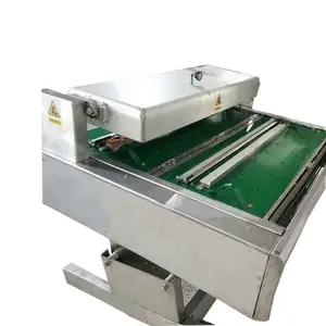 Wholesale Manufacturer Tilted Vacuum Sealer Continuous Vacuum Packaging Machine Food Rotating Belt Vacuum Machine