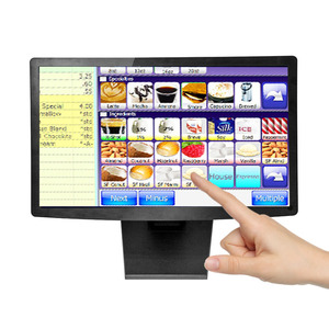 Écran tactile 12 15 17 19 21.5 24 pouces ordinateur POS PC TFT LCD résistance d'affichage capacitif plat pur avion moniteur à écran tactile - Product Image 3