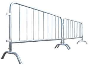 Barricade en acier résistante piétonnière provisoire de contrôle des foules - Product Image 4