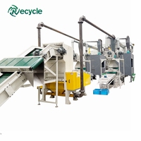 Granulateur de câbles automatique, machine à granuler les câbles usagés, machine de recyclage des fils de cuivre, granulateur de câbles pour le traitement de l'aluminium