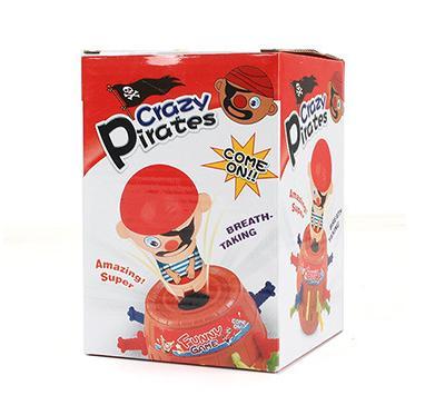 Jeu De Société Pirate – Tonneau à écureuil Et Sabres – Adresse Et Motricité – Dès 3 Ans – Cadeau Original