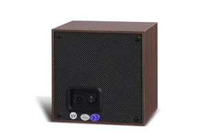 MINEESI Luxury Wholesale OEM ODM Luxury Wooden Orbit Gyro Single Slot Automatic Watch Winder Box Custom Logo