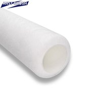 Rouleau de peinture mural professionnel en microfibre 9 pouces (230 mm) à 44 pôles, cadre de cage, vente directe OEM, poils de 12 mm antidérapants