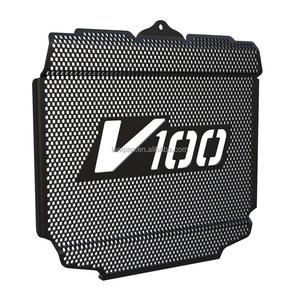 Accessoires de <span class=keywords><strong>moto</strong></span> pour <span class=keywords><strong>Moto</strong></span> <span class=keywords><strong>Guzzi</strong></span> V100 Mandello, grille de protection de radiateur, V <span class=keywords><strong>100</strong></span> V100 Mandello S, protection de radiateur Stelvio 1000 - Product Image 5