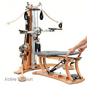 Equipo girotonico de última generación de <span class=keywords><strong>Pilates</strong></span> Fittech que ofrece una articulación fluida para entornos clínicos. - Product Image 5