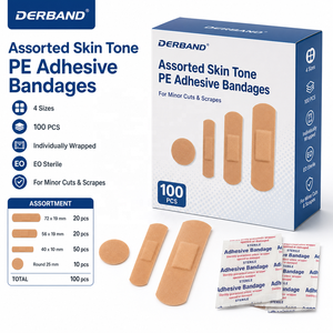Vendaje Elástico Autoadhesivo Avanzado Resistente al Agua, Tejido Surtido, 3/4 <span class=keywords><strong>de</strong></span> Ancho, 100 Unidades, Venta al por Mayor, Ayuda Médica - Product Image 2