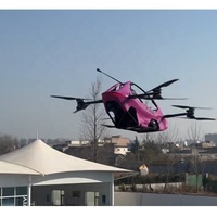 YIVTOL S ZERO, véhicule aérien à une place, en fibre de carbone, GPS, EVTOL, nouvelle batterie, 40-55 minutes de vol, capacité de charge de 120 kg, 75 km/h