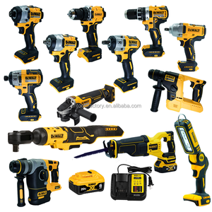 Juego <span class=keywords><strong>de</strong></span> Herramientas <span class=keywords><strong>Dewalt</strong></span>, Kit Combinado <span class=keywords><strong>de</strong></span> Herramientas Eléctricas Inalámbricas <span class=keywords><strong>de</strong></span> <span class=keywords><strong>20V</strong></span> para Construcción y Renovación del Hogar - Product Image 1