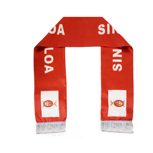 ผ้าพันคอลักษณะเฉพาะของ <span class=keywords><strong>Sinaloa</strong></span> ผ้าพันคอสำหรับแฟนและผู้ติดตามของสโมสรผ้าพันคอสั่งทำ - Product Image 4