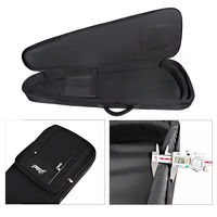 Étui professionnel pour guitare basse électrique, rembourré en mousse épaisse, imperméable, avec logo personnalisé, double sangle d'épaule, sacs et étuis pour instruments