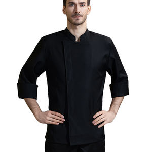 Abrigos de chef afilados Uniformes de restaurante y bar Camisa Chaquetas de manga corta Uniforme de cocina impermeable Chef - Product Image 1