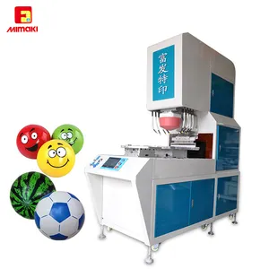 Automatic 1 color big area pad printer /pad printing machine for PVC ball /soccer ball