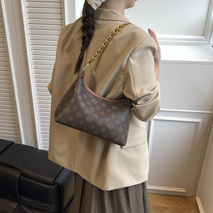 Bolso de Mano de Diseño de Lujo para Mujer 2026, Bolso Bandolera con Hebilla y Cierre de Cremallera, Platino Dorado - Product Image 4