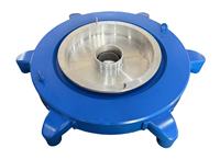 Système de circulation à double ventilateur basse pression Mingqiang LDPE HDPE PP avec anneau métallique, haute performance, longue durée de vie (1 an)