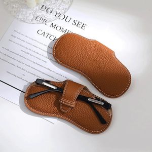 ซองใส่แว่นกันแดดขายส่งยอดนิยม  กระเป๋าหนัง PU พกพาสะดวก  กล่องเก็บแว่นตา - Product Image 4