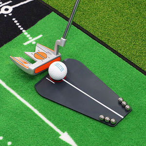 Outil d'entraînement de golf OEM économique en ABS noir pour l'alignement et la pratique du putting en intérieur - Product Image 4