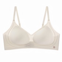 Soutien-gorge doux et respirant en maille fine, sans traces, confortable, pour l'été, nouvelle collection, avec support en gelée.
