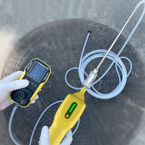 Yeraltı kömür madenciliği el 0-5% vol ch4 lel h2s o2 co taşınabilir çoklu gaz analizörü 4 in 1 multigas dedektörleri test monitörü - Product Image 6