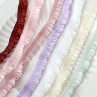 Bande élastique décorative en dentelle pour vêtements, sous-vêtements, bordure, ceinture, couture, DIY