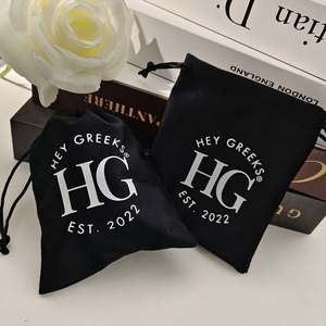 Bolsa de Almacenamiento de Joyas de Terciopelo de Lujo con Cordón y Logotipo Personalizado USM, Diseño Portátil para Empaque de Joyas y Regalos - Product Image 5