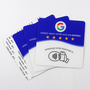 Etiquetas Acrílicas NFC Francesas para Reseñas de <span class=keywords><strong>Google</strong></span>, Etiquetas Personalizadas en Blanco para Comercios Minoristas, Listas para Enviar - Product Image 2