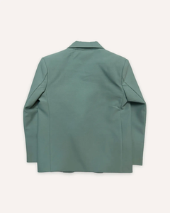 Blazer vert sauge uni pour garçons, élégant pour les occasions spéciales, blazer formel avec tissu de qualité supérieure et coupe confortable pour enfants - Product Image 2