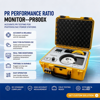 Pyranomètre PR800X avec moniteur de rapport de performance et mesure de température de -40 à 200°C pour les centrales solaires