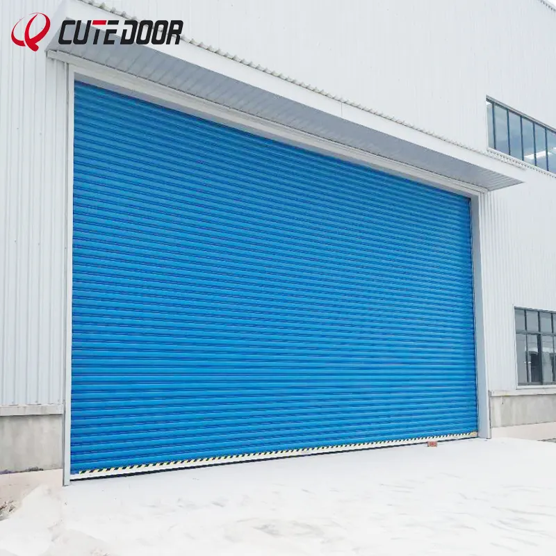 Manufacture industrial steel roller shutter door commercial