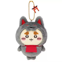 5 nouveaux modèles de porte-clés en peluche brodés mignons de 10 cm, Chiikawa Fushimi Inari Shrine Usagi Chestnut, pour la décoration de sac à dos