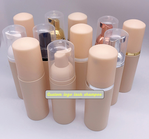 Shampoing <span class=keywords><strong>Cils</strong></span> Nettoyant Bouteille Beige Marque Privée, Dégraissant pour Extensions de <span class=keywords><strong>Cils</strong></span> - Product Image 5