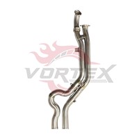 Tubo central único Vortex Z-Pipe compatible con BMW M3 G80 G81 M4 G82 G83 S58 3.0T, sistema de escape de alto rendimiento, mejora del sonido.