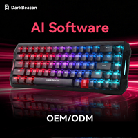Flux 68 Hall Effect Magnetic Switch Mechanical AI Keyboard 68 Keys Russian Layout Custom Rapid Trigger 8K Polling RGB USB-C