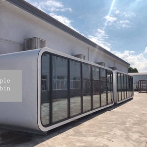 Casa de contenedor de aluminio de 40 pies, luz prefabricada, envío de tienda a bajo precio, Sudáfrica, Hungría, Albania - Product Image 3