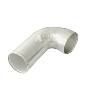 Auto Parts Aluminum Sanitary Pipe Fittings 0.75D Customized Exhaust Bend Pipe Exhaust Bent Pipe Mandrel Bends