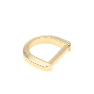 Boucle à anneau en D en alliage de zinc de 19mm, Simple et raffiné, pour ceinture de taille, sangle d'épaule, accessoire de réglage des liens - Product Image 4