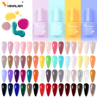 VENALISA 7.5ml Nouvelle Couleur Estivale Vernis Gel UV Sans HEMA Sans Odeur Inoffensif Soak-Off Nail Art