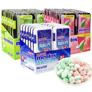 Vente en gros <span class=keywords><strong>de</strong></span> bonbons à <span class=keywords><strong>la</strong></span> menthe sans sucre aux saveurs <span class=keywords><strong>de</strong></span> raisin, <span class=keywords><strong>de</strong></span> pêche blanche et <span class=keywords><strong>de</strong></span> <span class=keywords><strong>fruit</strong></span> <span class=keywords><strong>de</strong></span> <span class=keywords><strong>la</strong></span> <span class=keywords><strong>passion</strong></span>, 21g, en comprimés - Product Image 1