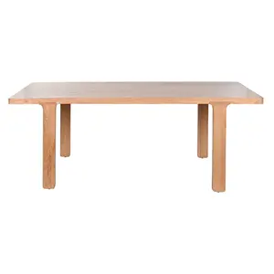 Table à manger en MDF chêne 210x101x76 41-PLAQUAGE supérieur Fabriqué en Allemagne - Product Image 4
