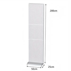 Expositor Personalizado de Metal de una Sola Cara, Estante Multifuncional con Panel Perforado para Accesorios de Teléfono Móvil, Estanterías de Exhibición Premium - Product Image 3