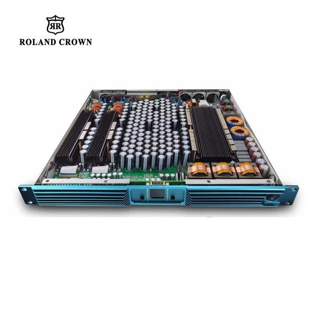 GaN240 2* 4200w 1U 7400W @2ohms Class d Subwoofer Stereo Audio Power Amplifier