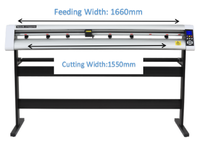 Plotter de Corte de Vinilo Automático Teneth de 1.6m, el Más Vendido, para Fábricas y Fabricación, Máquina de Corte de Gráficos